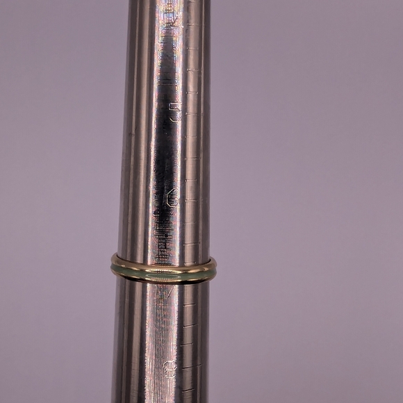 Gold and green American Apparel rings - Picture 3 of 5